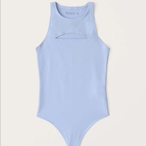Abercrombie soft af Seamless Fabric scuba cutout bodysuit